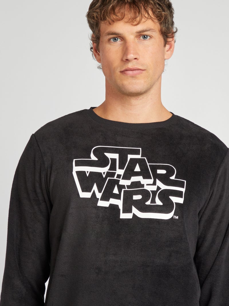 Pyjama Star Wars Obi Wan Kenobi Garçons - Manches Longues 100% Polyester - Taille Enfant