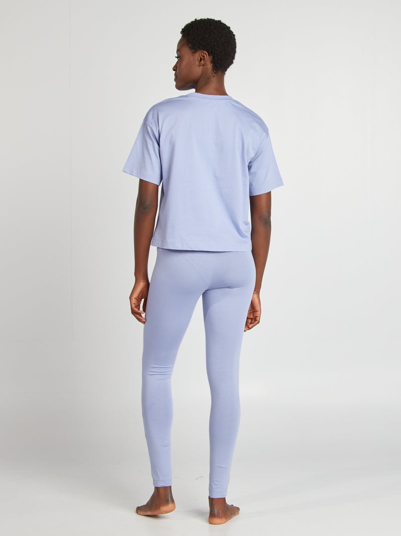 Ensemble pyjama 'Stitch' 'Disney'' - 2 pièces Bleu - Kiabi