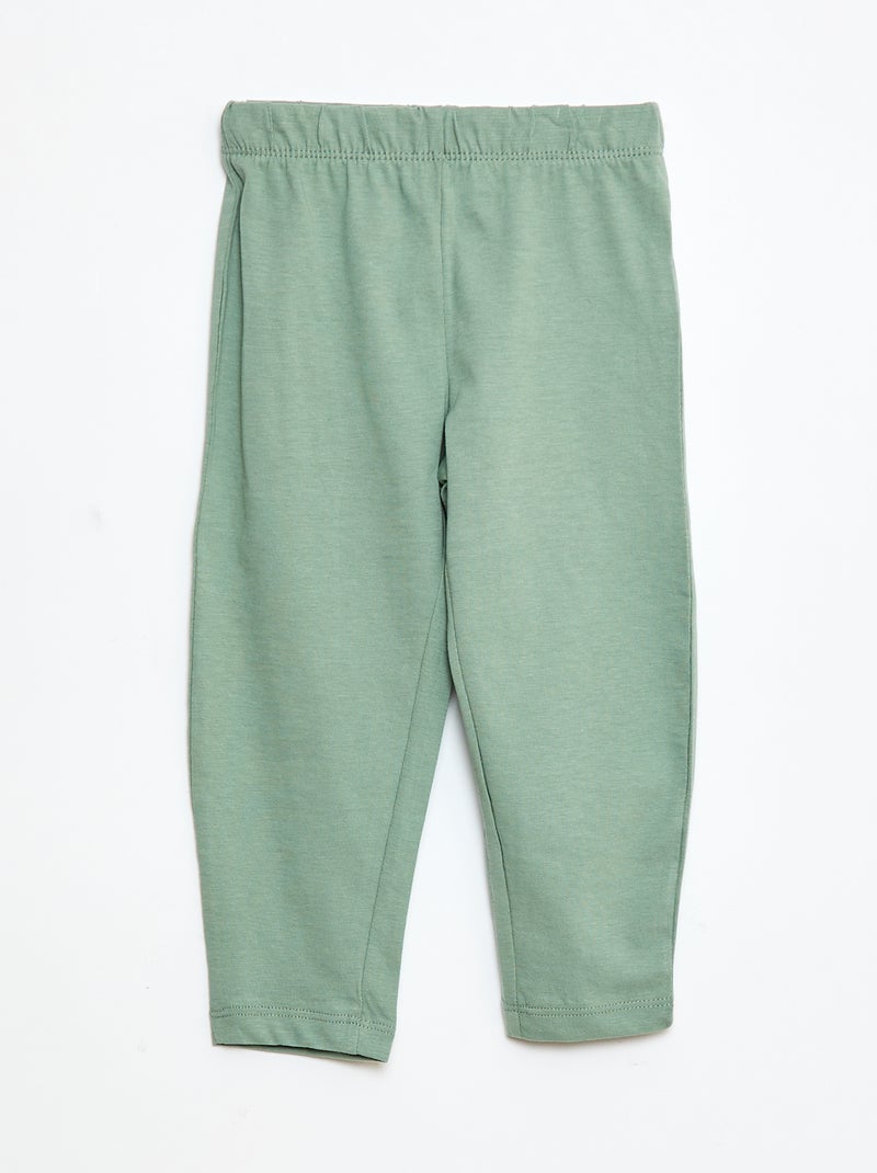 Ensemble pyjama t-shirt + legging imprimé - 2 pièces Beige - Kiabi