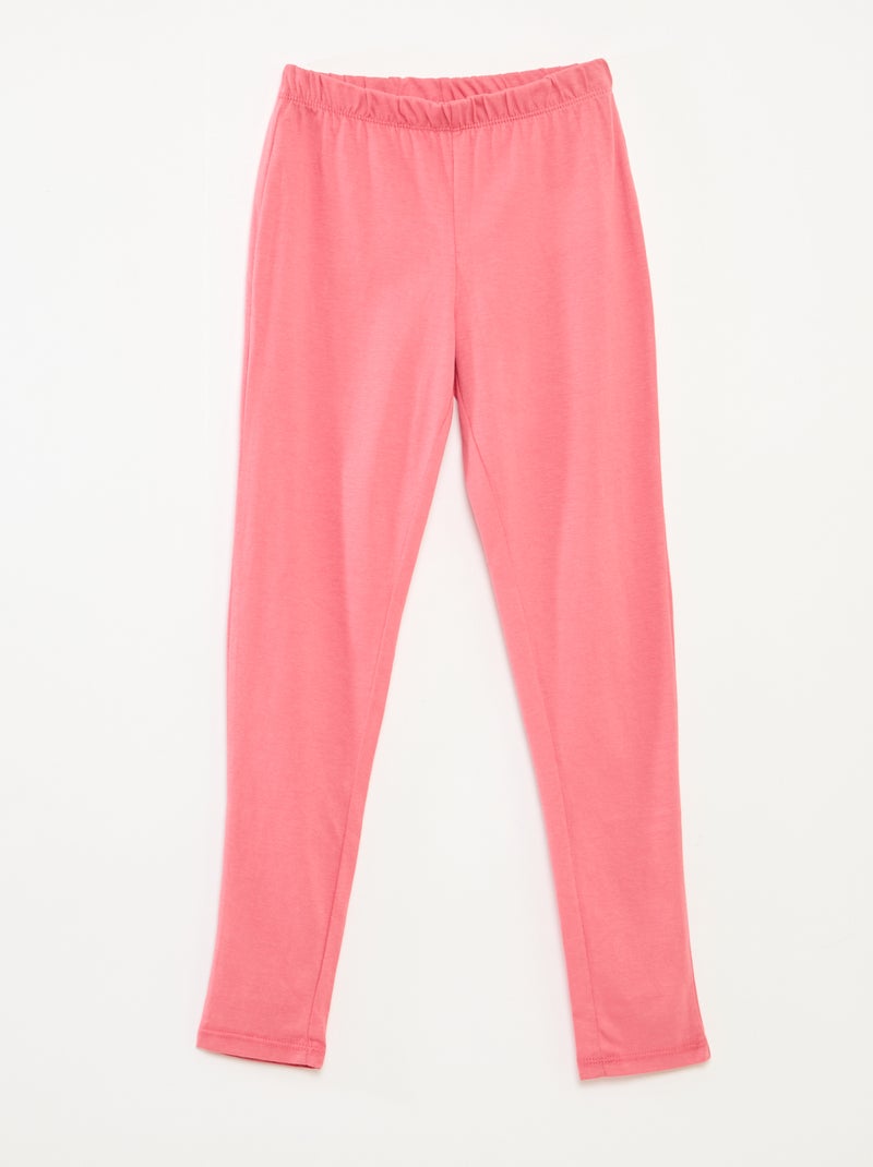 Ensemble pyjama t-shirt + pantalon - 2 pièces Blanc - Kiabi