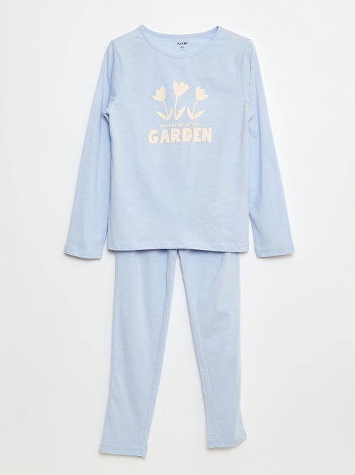 Ensemble pyjama t-shirt + pantalon - 2 pièces - Kiabi