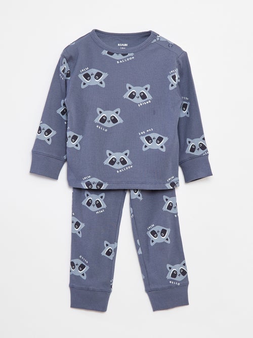 Ensemble pyjama t-shirt + pantalon - 2 pièces - Kiabi