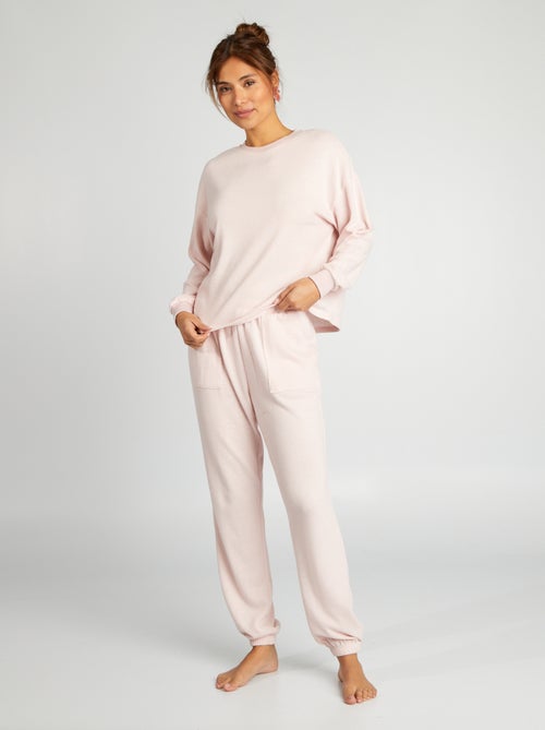 Ensemble pyjama t-shirt + pantalon - 2 pièces - Kiabi