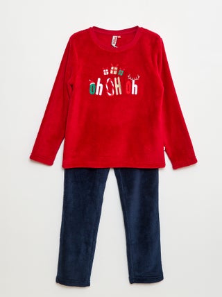 Ensemble pyjama t-shirt + pantalon - 2 pièces