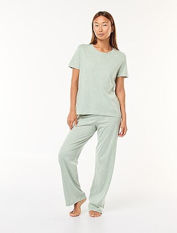 Ensemble pyjama t-shirt + pantalon - 2 pièces