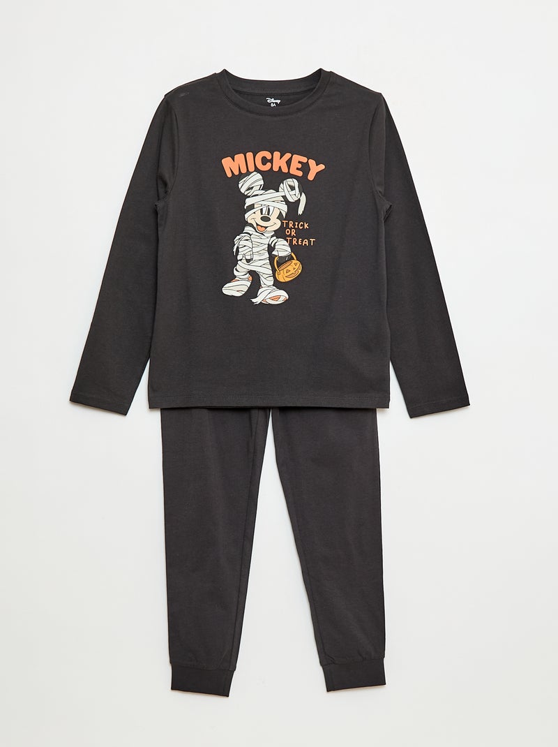 Ensemble pyjama t-shirt + pantalon 'Disney' - 2 pièces Noir - Kiabi