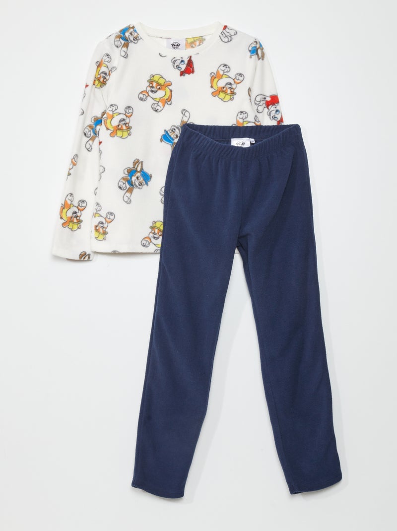 Ensemble pyjama t-shirt + pantalon 'Pat'patrouille' - 2 pièces Bleu/blanc - Kiabi