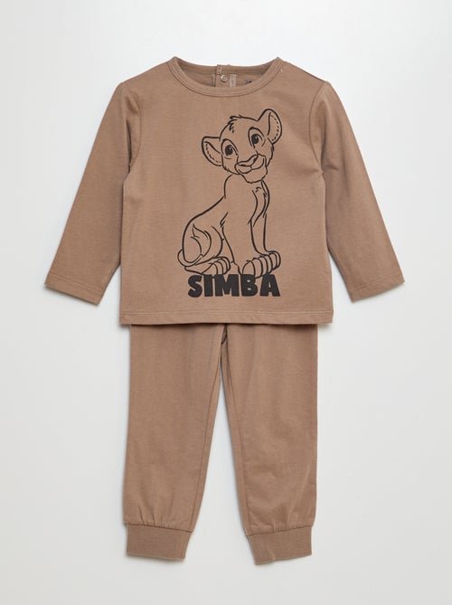 Ensemble pyjama t-shirt + pantalon 'Simba' 'Disney' - 2 pièces - Kiabi