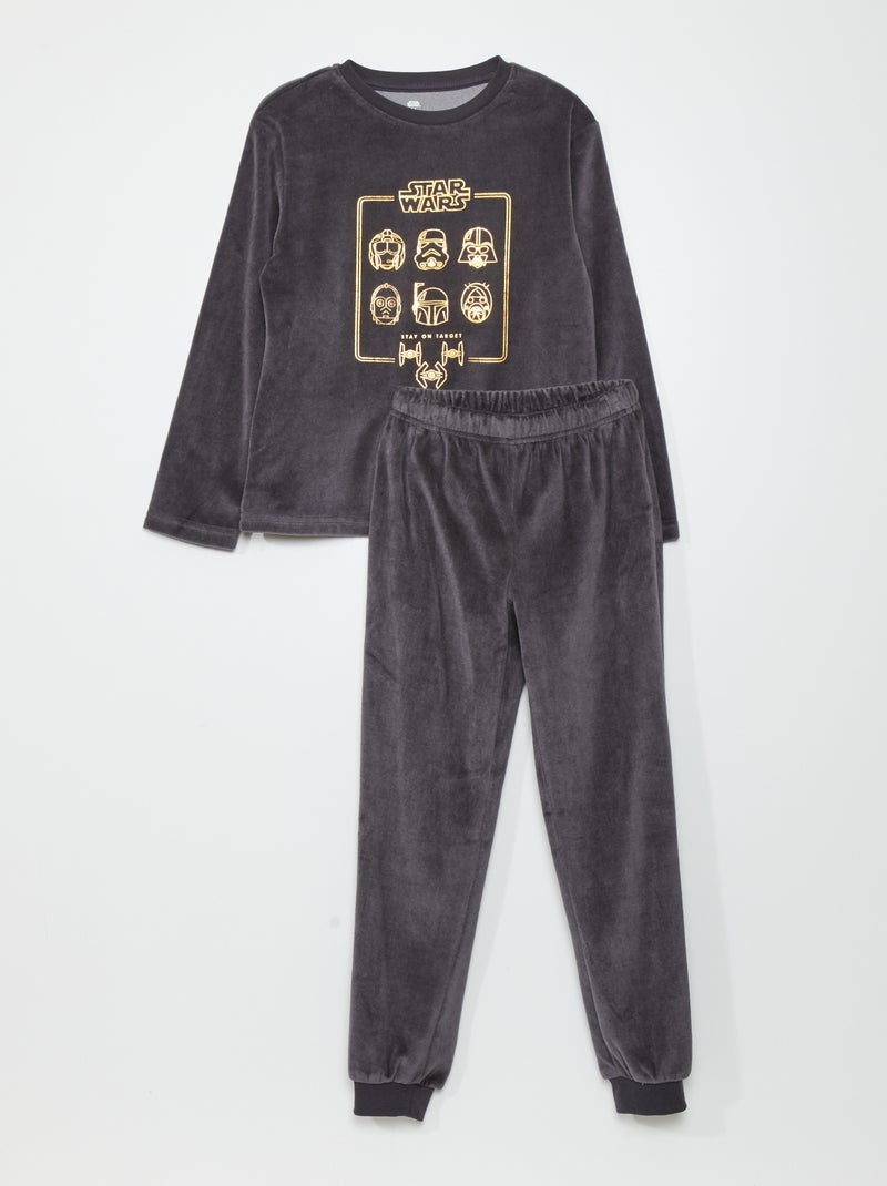 Ensemble pyjama t-shirt + pantalon 'Star Wars' - 2 pièces Gris - Kiabi