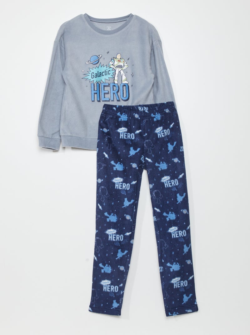 Ensemble pyjama t-shirt + pantalon 'Toy Story' - 2 pièces Bleu/gris - Kiabi