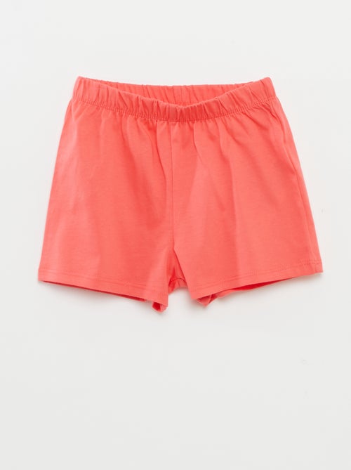 Ensemble pyjama t-shirt + short - 2 pièces - Kiabi