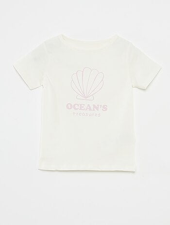 Ensemble pyjama t-shirt + short - 2 pièces