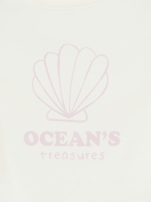 Ensemble pyjama t-shirt + short - 2 pièces - Kiabi