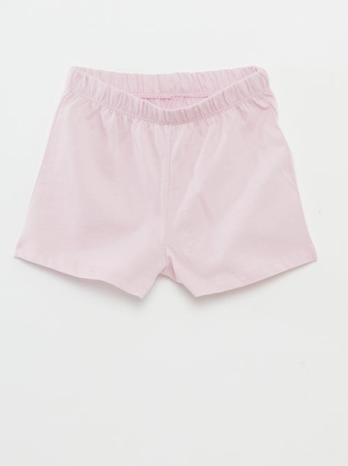 Ensemble pyjama t-shirt + short - 2 pièces - Kiabi