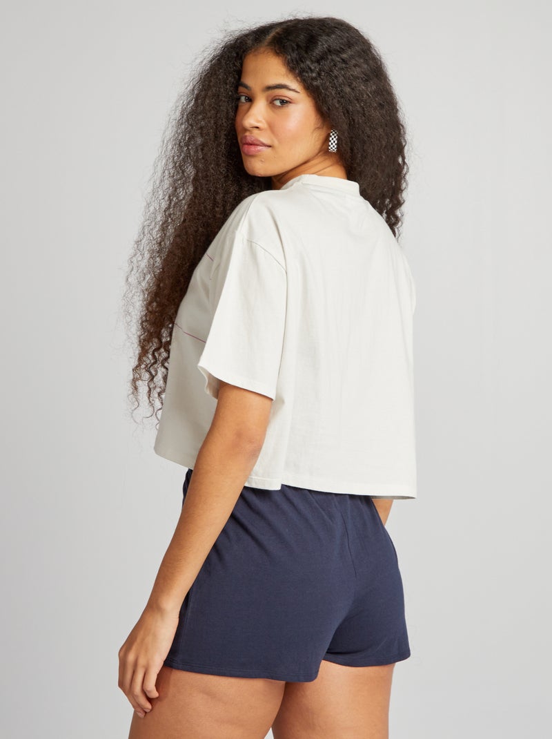 Ensemble pyjama t-shirt + short 'My Hero Academia' - 2 pièces Beige - Kiabi