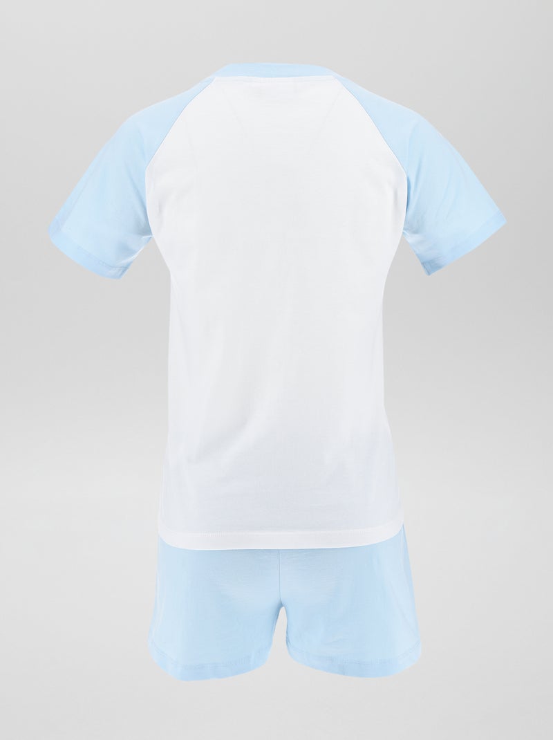 Ensemble pyjama t-shirt + short 'Stitch' - 2 pièces BLEU - Kiabi