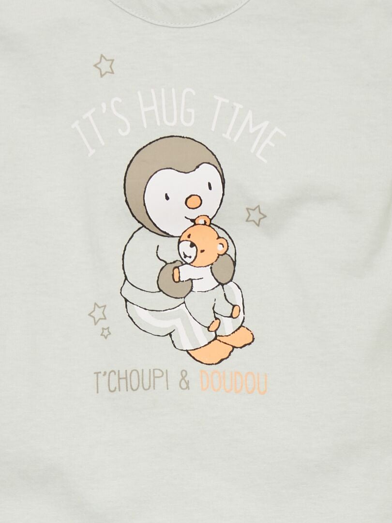 Tchoupi T'Choupi - Parure de lit coton Enfant Doudou - Housse de