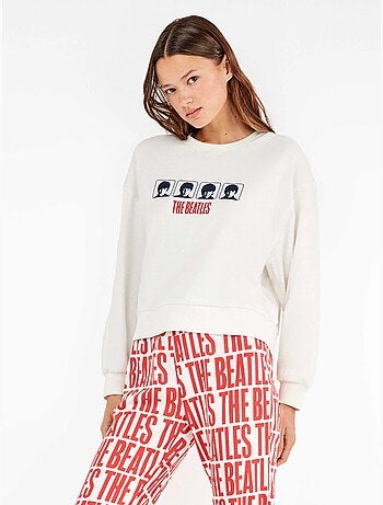 Ensemble pyjama the beatles en interlock de coton