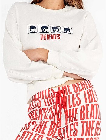 Ensemble pyjama the beatles en interlock de coton