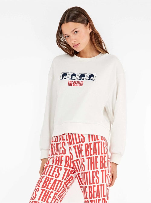 Ensemble pyjama the beatles en interlock de coton - Kiabi
