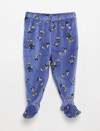 Ensemble pyjama velours 'Mickey Mouse' - 2 pièces