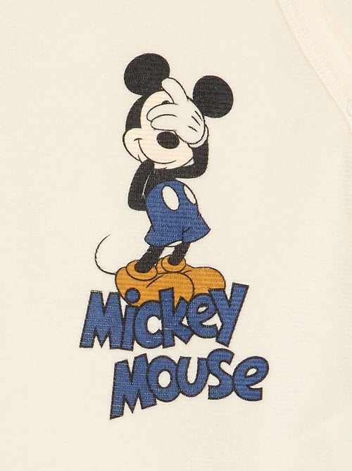Ensemble pyjama velours 'Mickey Mouse' - 2 pièces - Kiabi Ensemble pyjama velours 'Mickey Mouse' - 2 pièces - Kiabi
