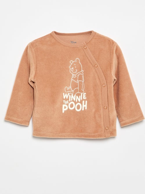 Ensemble pyjama velours 'Mickey Mouse' - 2 pièces - Kiabi