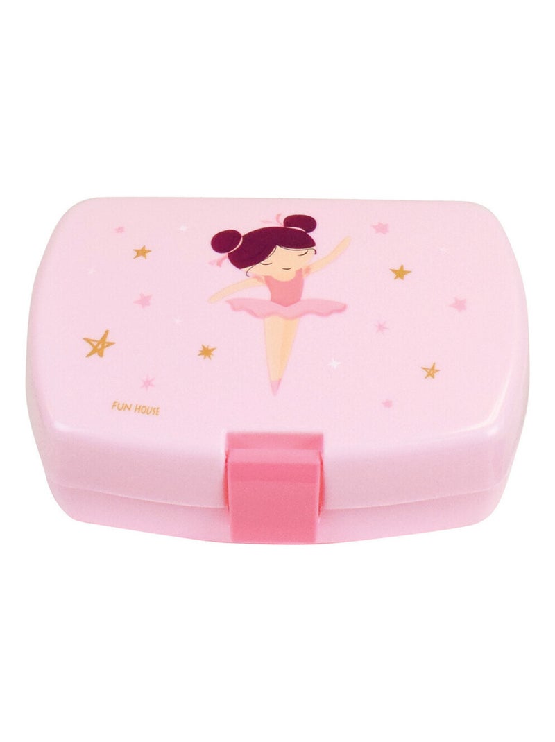 Ensemble Repas - Lot De Vaisselle Pour Enfant - Ballerine Dansante Multicolore - Kiabi