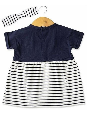 Ensemble robe + bandeau - Terre de Marins