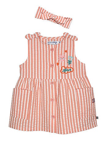 ENSEMBLE ROBE BANDEAU GRETA SANS MANCHES BEBE