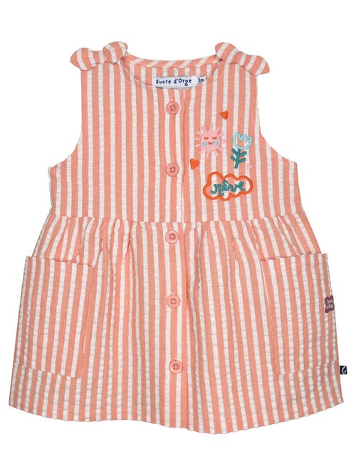 ENSEMBLE ROBE BANDEAU GRETA SANS MANCHES BEBE - Kiabi