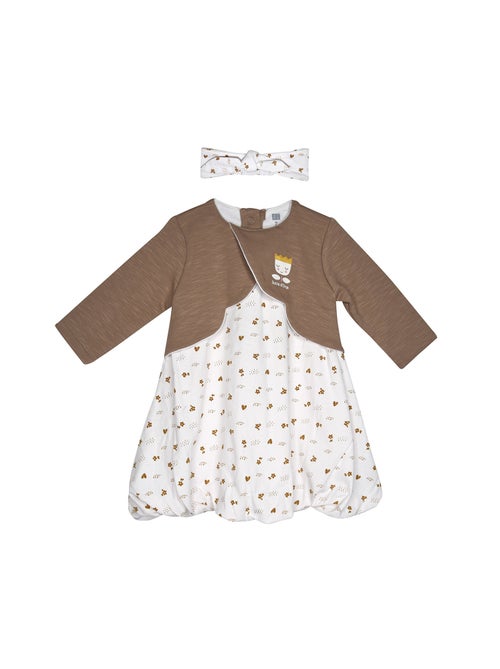 Ensemble robe bandeau prely maille manches longues - Kiabi