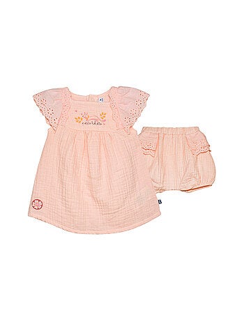 Ensemble Robe + bloomer Rita Sucre d'orge