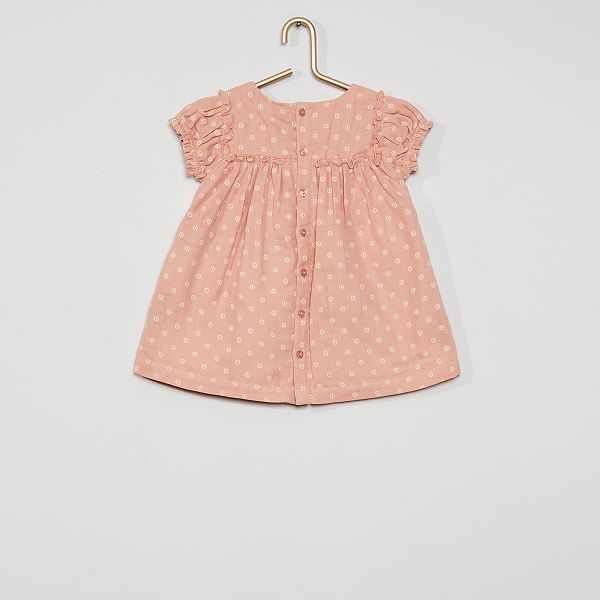 Ensemble Robe Bloomer Bebe Fille Rose Kiabi 4