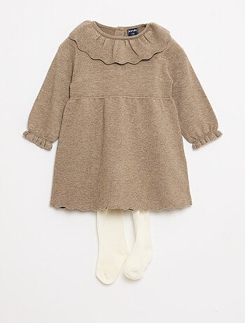 Ensemble robe + collants fantaisie