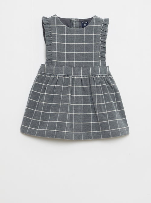 Ensemble robe en flanelle + collants - 2 pièces - Kiabi