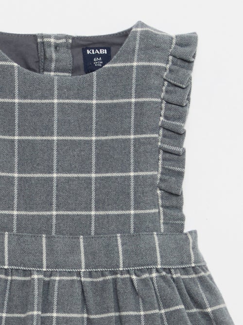 Ensemble robe en flanelle + collants - 2 pièces - Kiabi