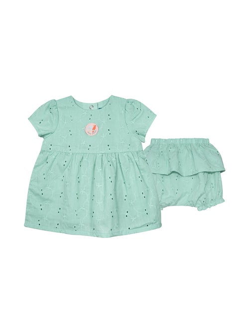 Ensemble robe et bloomer Ruya manches courtes - Kiabi