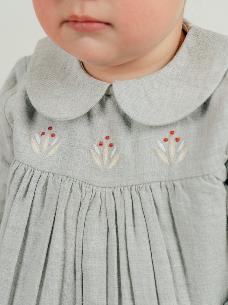 Ensemble robe et legging en coton avec broderie florale Noukie's ...