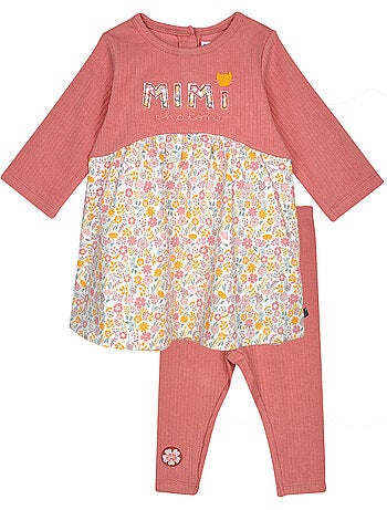 ensemble Robe et legging Rime Sucre d'orge