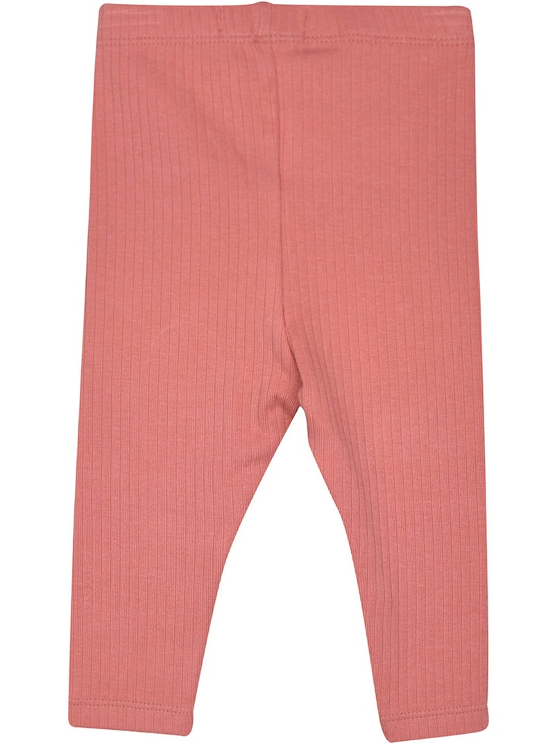 ensemble Robe et legging Rime Sucre d'orge Rose - Kiabi