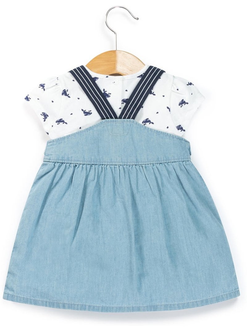 Ensemble robe + haut - Terre de Marins Bleu Bleu - Kiabi