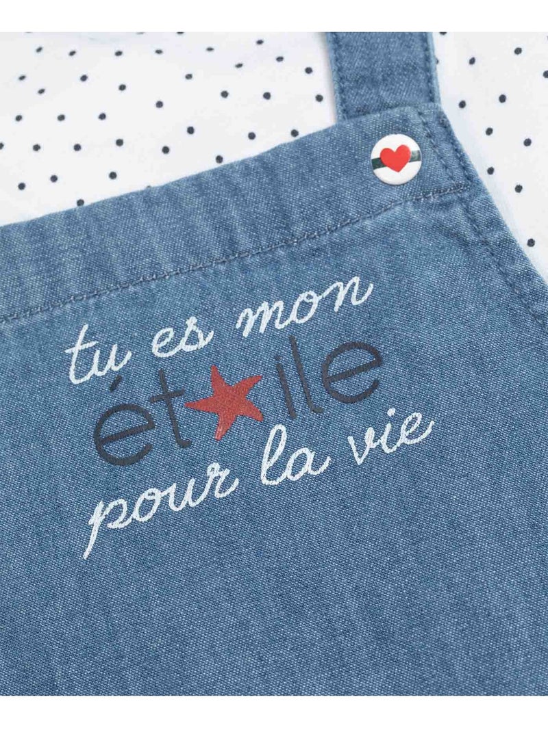 Ensemble robe + haut - Terre de Marins Bleu Bleu - Kiabi