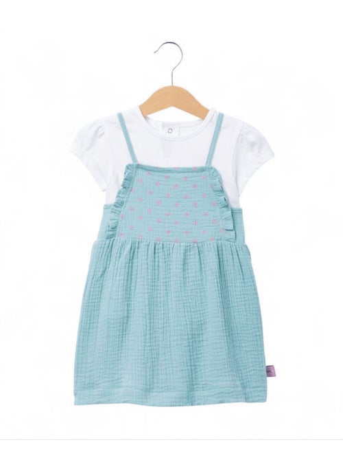 Ensemble robe + haut 100% coton - Terre de Marins - Kiabi