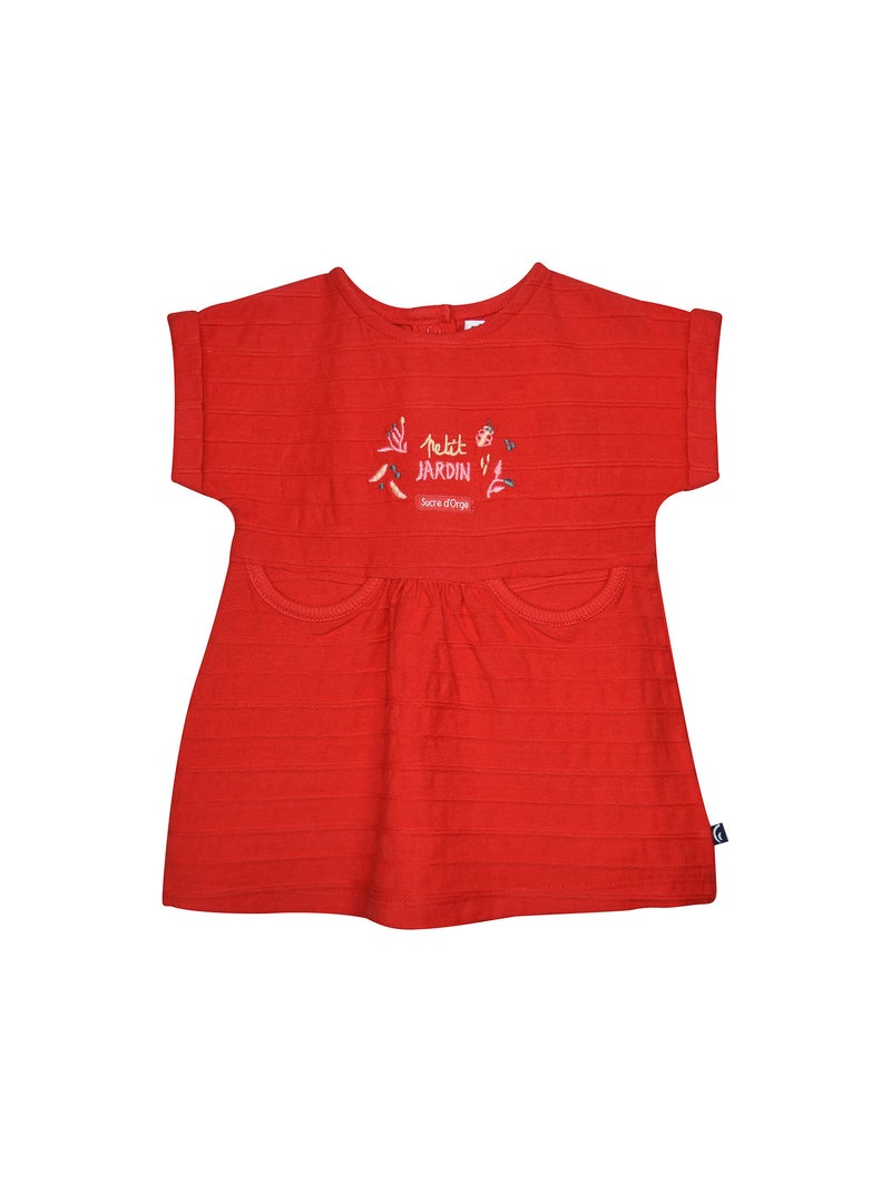 Ensemble robe legging Ruth Rouge - Kiabi