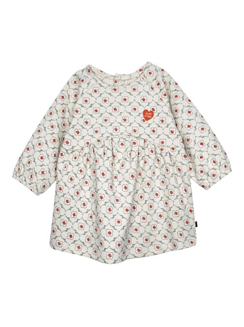 Ensemble robe manches longues en maille et collant Prisca - Kiabi