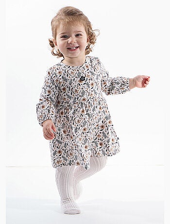 Ensemble robe manches longues et collant Paz