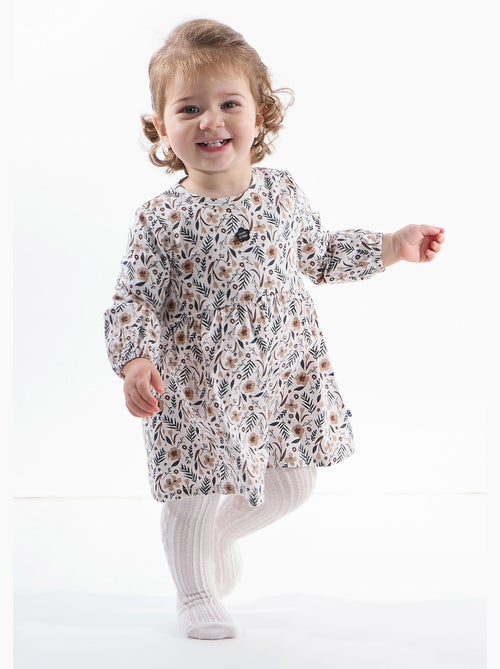 Ensemble robe manches longues et collant Paz - Kiabi