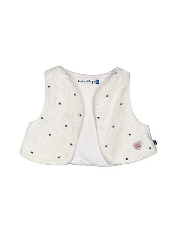 Ensemble robe manches longues et gilet sans manche Pamela