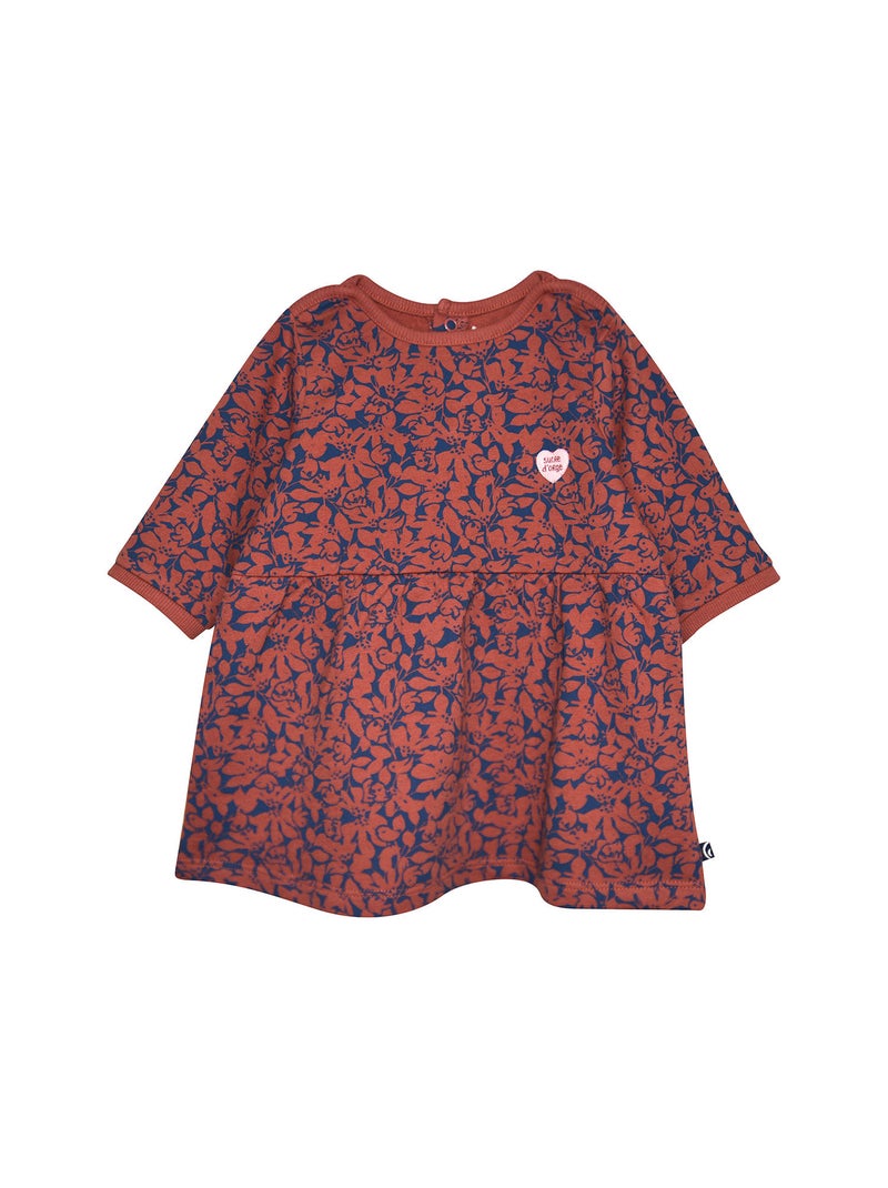 Ensemble robe manches longues gilet sans manches Peggie Blanc - Kiabi